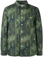 Maison Kitsuné Dream Amplifier Motifs Shirt - Green