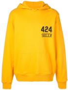 424 Logo Hoodie - Yellow