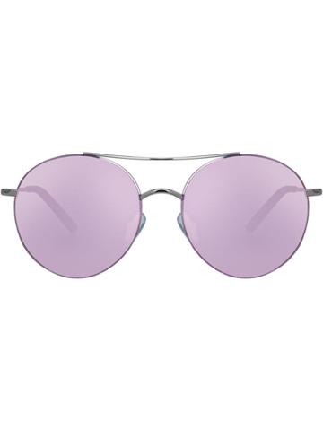 Matthew Williamson Round Frame Sunglasses - Silver