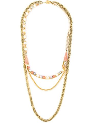 Balenciaga Vintage Multi Chain Necklace