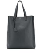 Saint Laurent Bold Shopping Tote - Grey
