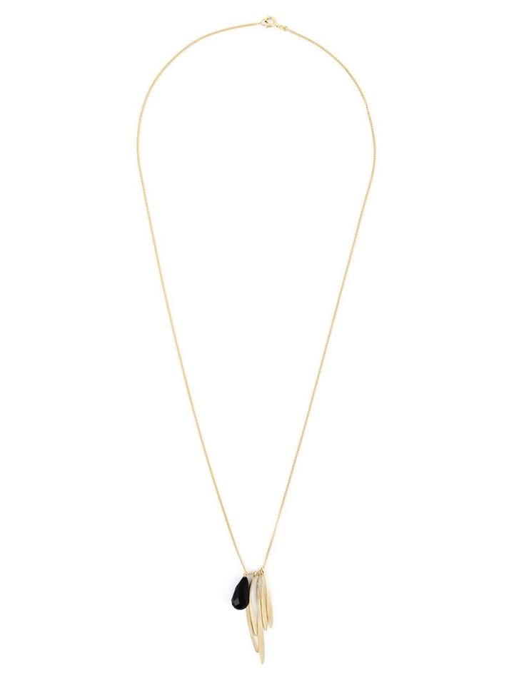 Wouters & Hendrix 'bamboo' Onyx Necklace
