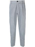 Haikure Cropped Trousers - Grey