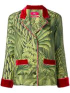 F.r.s For Restless Sleepers Floral Print Shirt-jacket - Green