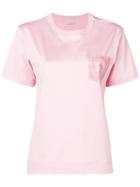 Moncler Laced Logo T-shirt - Pink