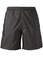 Prada Elasticated Waistband Swim Shorts - Black