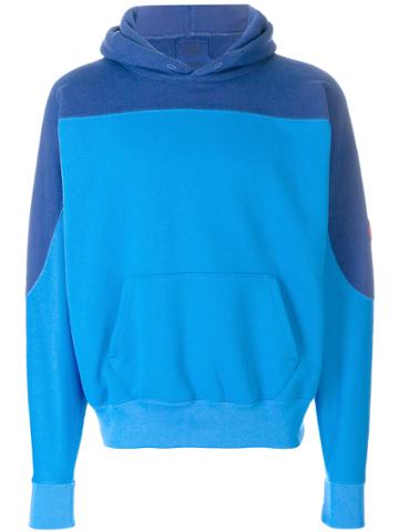 Cav Empt Colourblock Hoodie - Blue