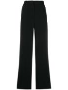 Twin-set High Waisted Tailored Trousers - Black