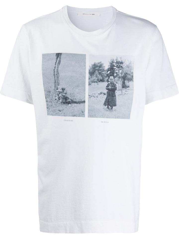 1017 Alyx 9sm Printed Crew Neck T-shirt - White