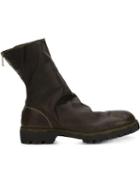 Guidi Back Zip Boots, Men's, Size: 45, Grey, Calf Leather