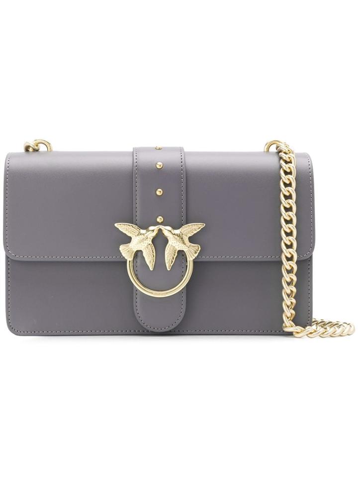 Pinko Love Simply Shoulder Bag - Grey