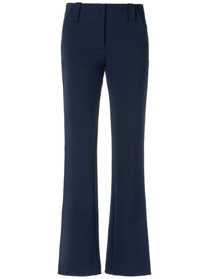 Gloria Coelho - Tailored Trousers - Women - Polyamide/spandex/elastane - 36, Blue, Polyamide/spandex/elastane