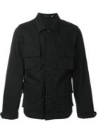 Blk Dnm Denim Worker Jacket, Men's, Size: L, Black, Cotton/spandex/elastane