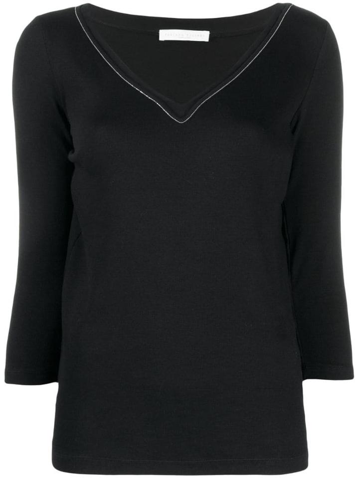 Fabiana Filippi Knitted Top - Black