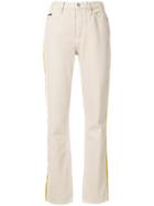 Calvin Klein Side Stripe Jeans - Nude & Neutrals