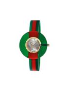 Gucci Vintage Web Watch, 35mm - Green