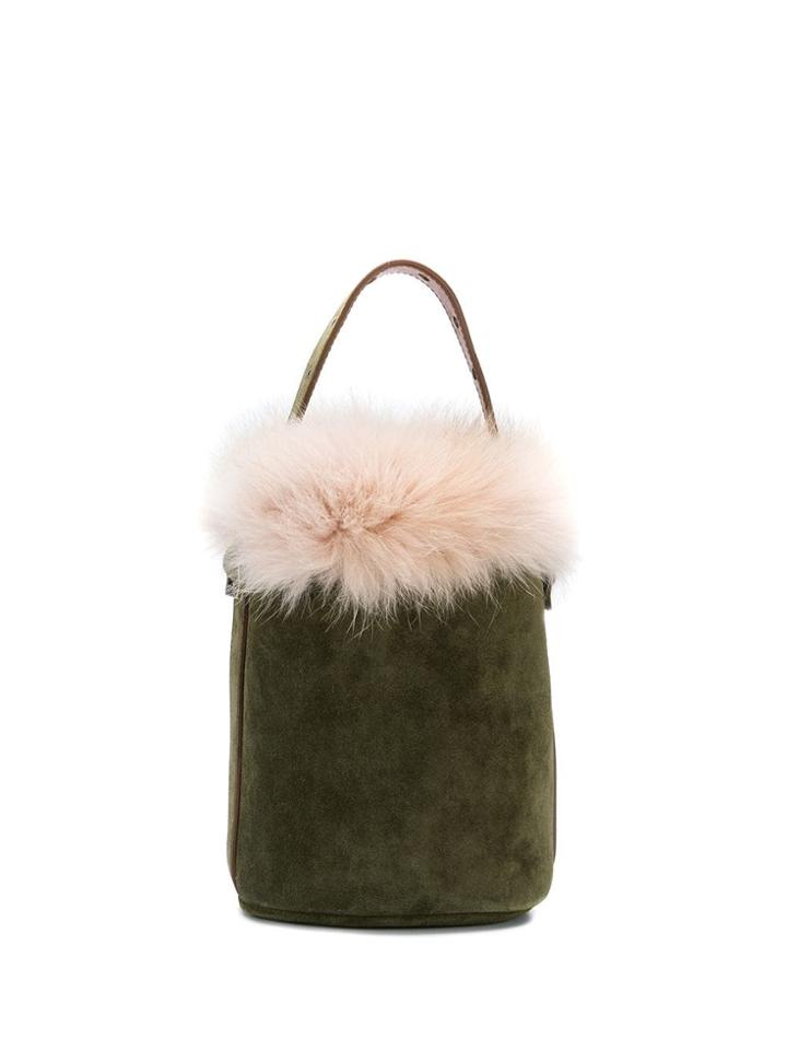 Mr & Mrs Italy Small Bucket Bag - Green