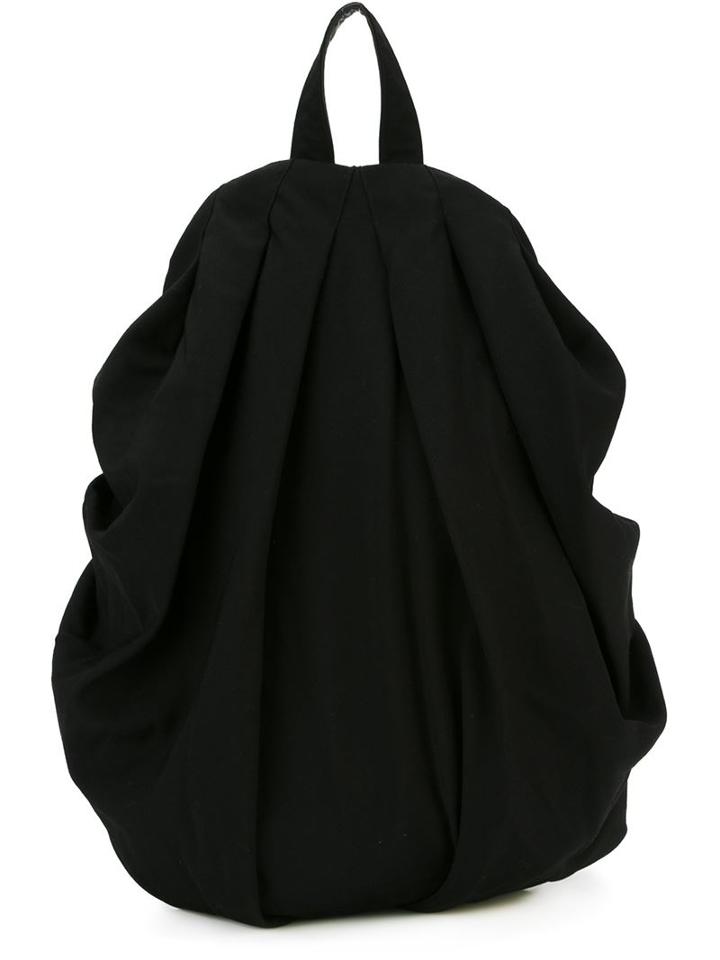 Yohji Yamamoto Pleated Backpack