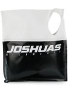 Joshua Sanders Logo Contrast Tote - Black