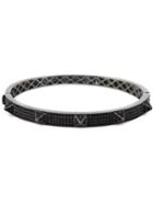 Monan Pyramid Studded Bangle, Women's, Grey