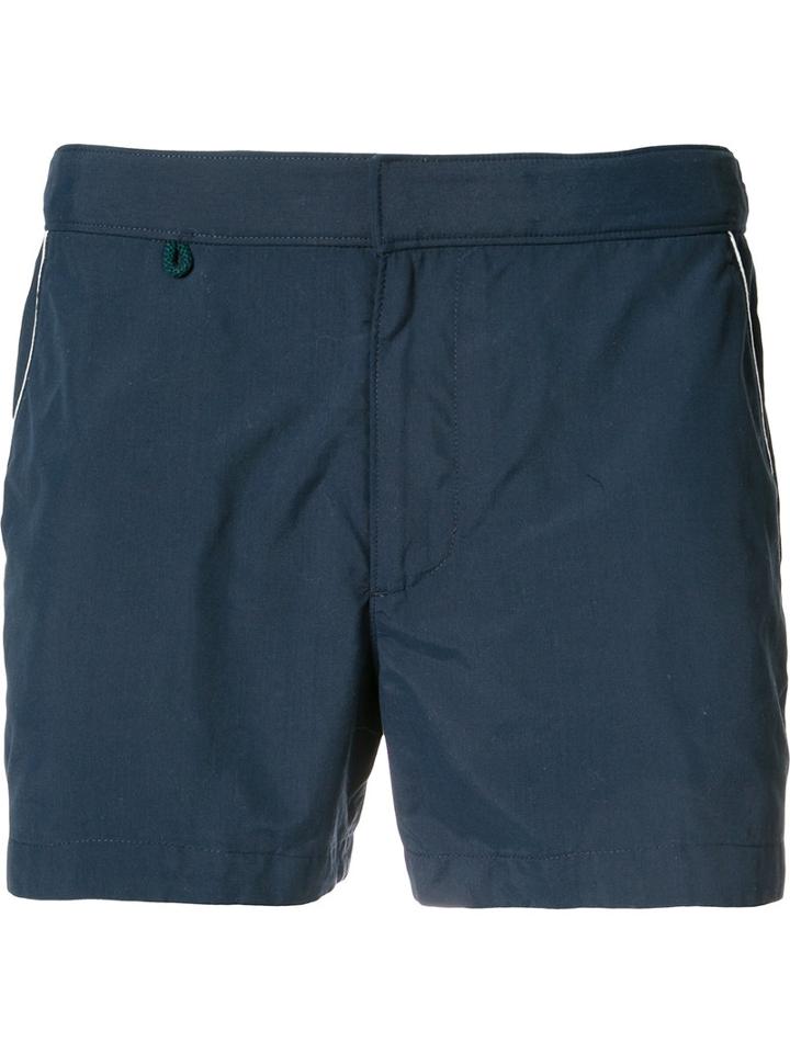 Katama - Mack Swim Shorts - Men - Polyester - 32, Blue, Polyester