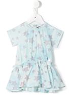 Roberto Cavalli Kids - Star Print Dress - Kids - Cotton/spandex/elastane - 18 Mth, Blue