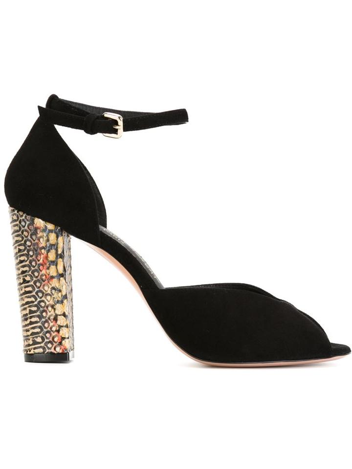 Jean-michel Cazabat Snake Skin Effect Heel Sandals