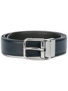 Dolce & Gabbana Classic Belt, Men's, Size: 105, Blue, Leather