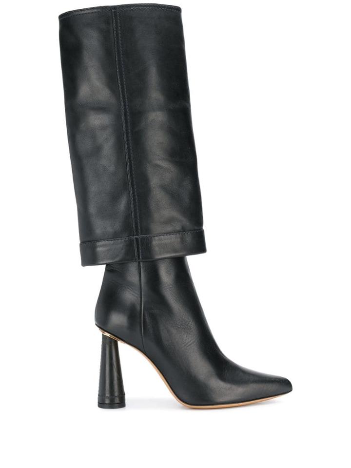 Jacquemus Rolled-down Boots - Black