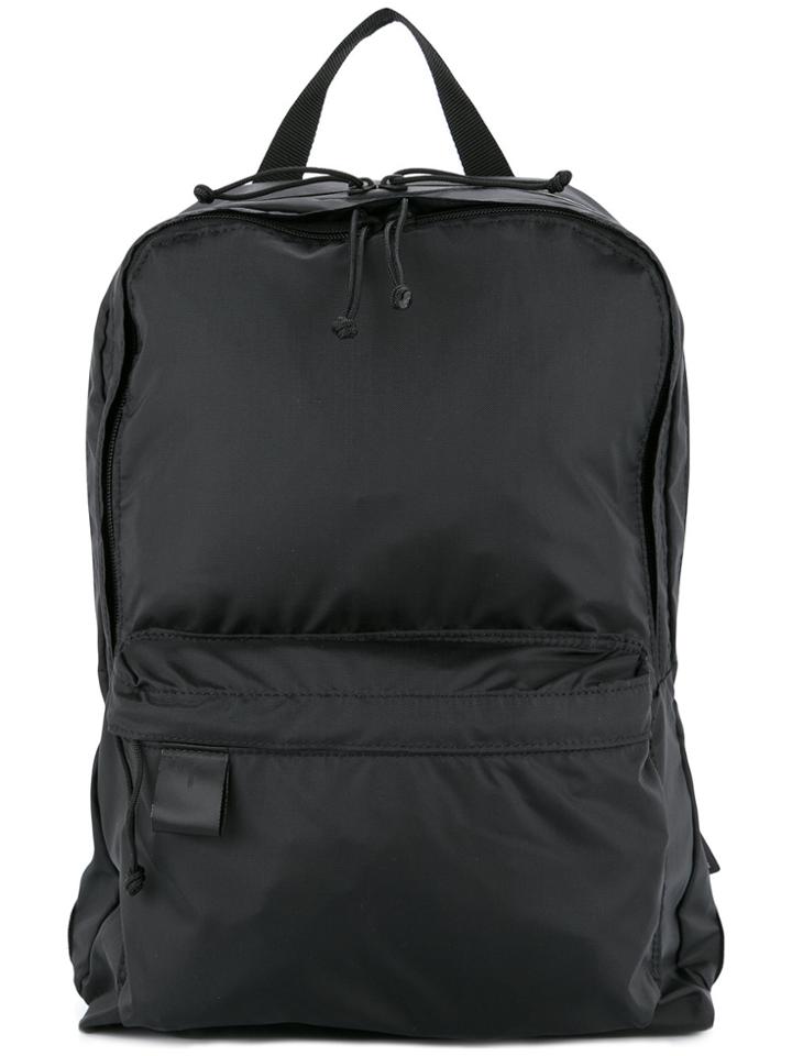 N. Hoolywood Small Zipped Backpack - Black