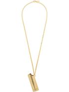 Ambush Gold-tone Lighter Holder Chain Necklace