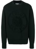 Versus Embroidered Logo Sweatshirt - Black