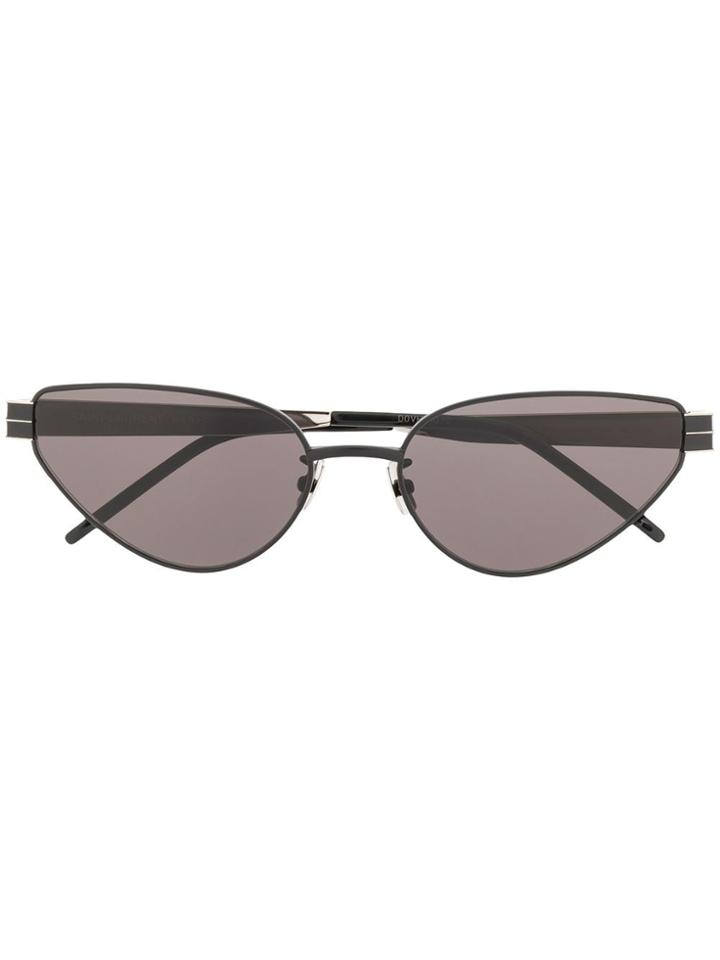 Saint Laurent Eyewear Cat Eye Frames Sunglasses - Black
