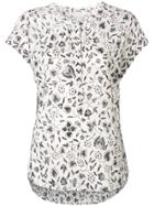 Xirena Floral Print Blouse - White