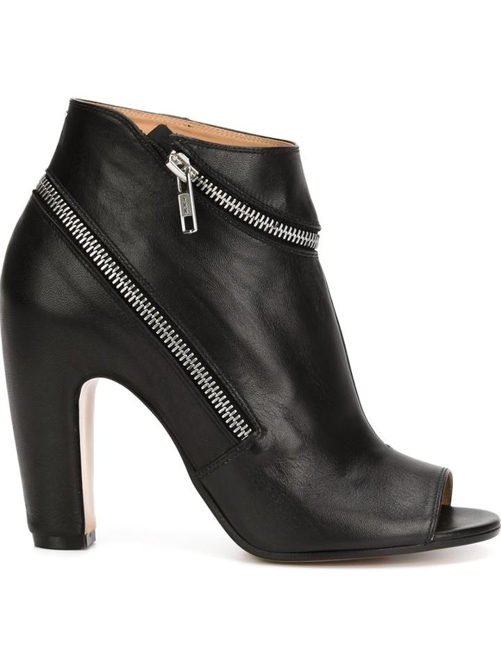 Maison Margiela Zip Round Booties