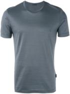 Pal Zileri - Fitted T-shirt - Men - Cotton - M, Grey, Cotton