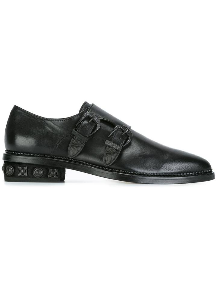 Toga Buckled Monk Shoes