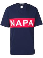 Napa By Martine Rose Logo Printed T-shirt - Blue