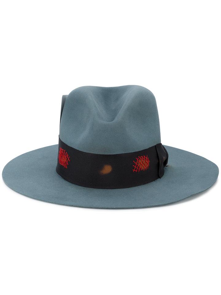Nick Fouquet - Kemosabe Playing Card Hat - Women - Wool Felt - M, Grey, Wool Felt