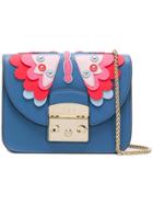 Furla Mini Metropolis Papillon Bag - Blue