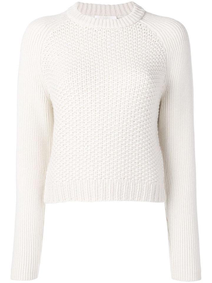 Chloé Knitted Jumper - White