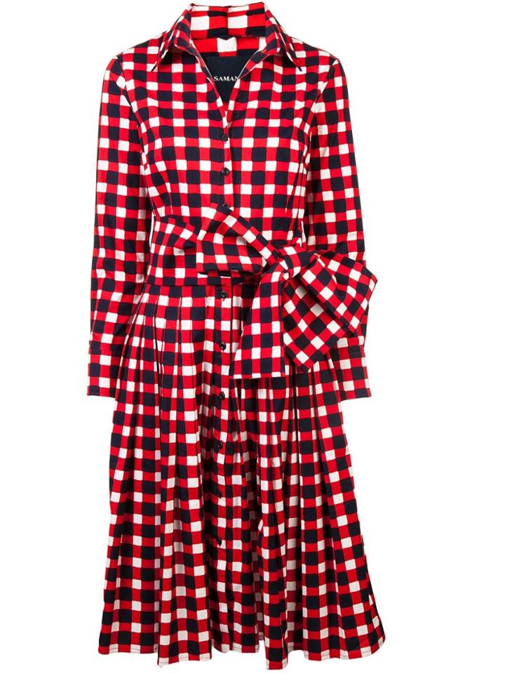 Samantha Sung Audrey Dress - Red
