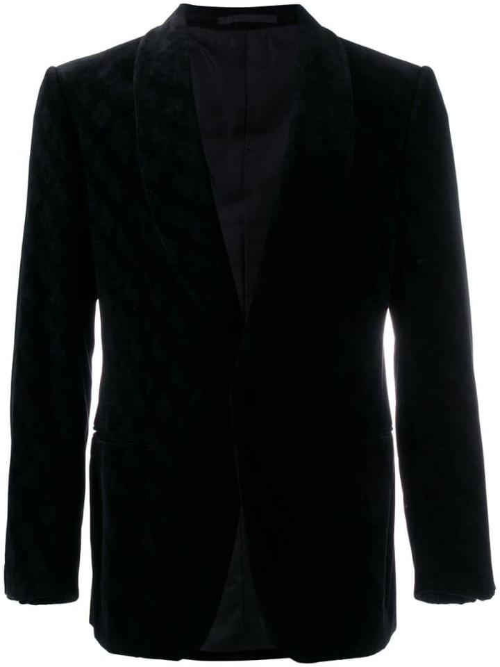 Ermenegildo Zegna Two Tone Dinner Jacket - Black