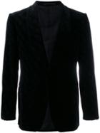 Ermenegildo Zegna Two Tone Dinner Jacket - Black