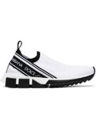 Dolce & Gabbana Slip-on Sock Sneakers - White