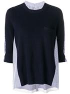Sacai Shirt Sweater - Blue