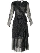 Sir. Constance Ruffle Dress - Blue