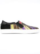Givenchy Egyptian Print Low Top Sneakers - Black