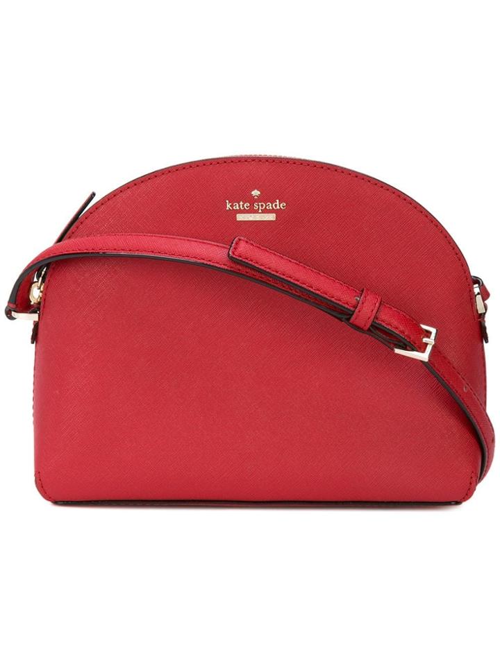 Kate Spade Half Moon Crossbody Bag - Red