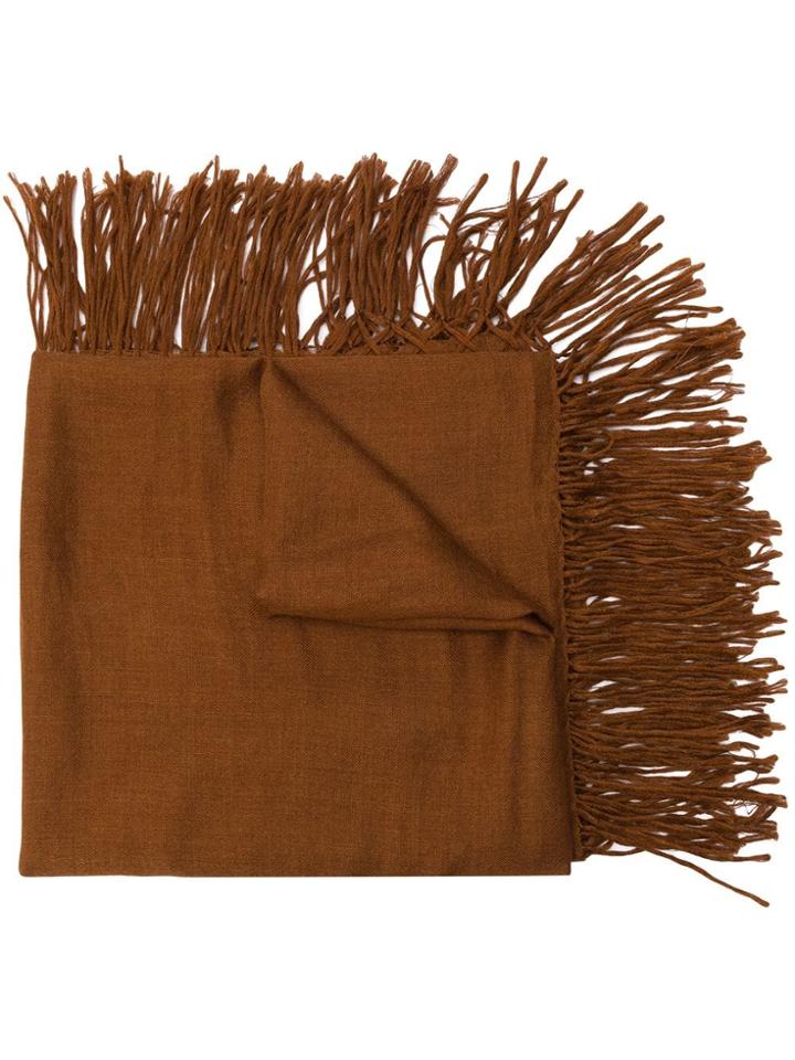 Brunello Cucinelli Shawl Scarf - Brown